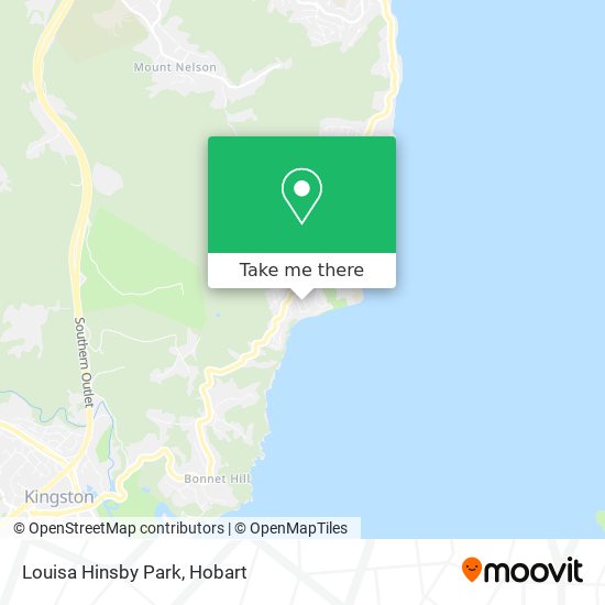 Mapa Louisa Hinsby Park