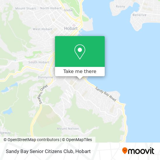 Sandy Bay Senior Citizens Club map