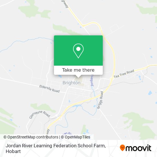 Jordan River Learning Federation School Farm map