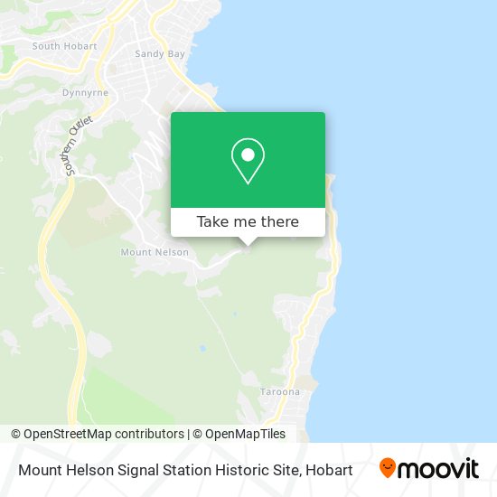 Mount Helson Signal Station Historic Site map