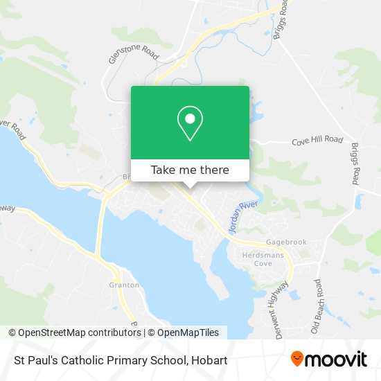 Mapa St Paul's Catholic Primary School