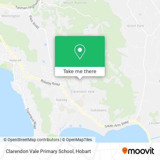 Clarendon Vale Primary School map