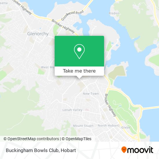 Buckingham Bowls Club map