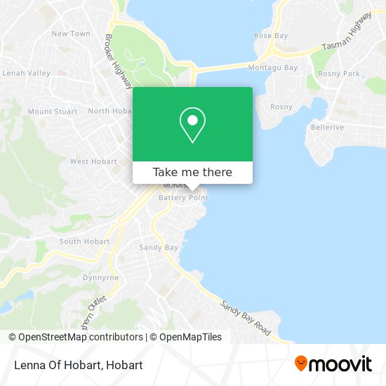 Lenna Of Hobart map