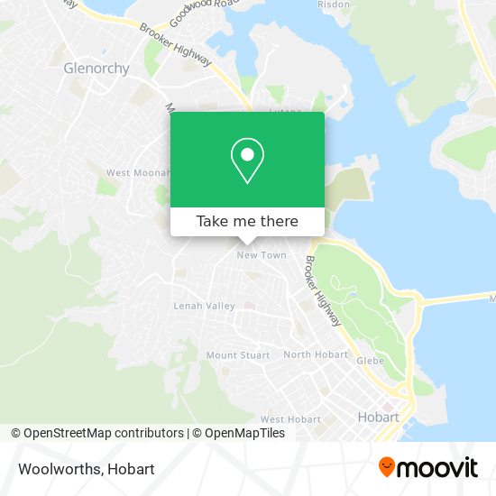 Woolworths map