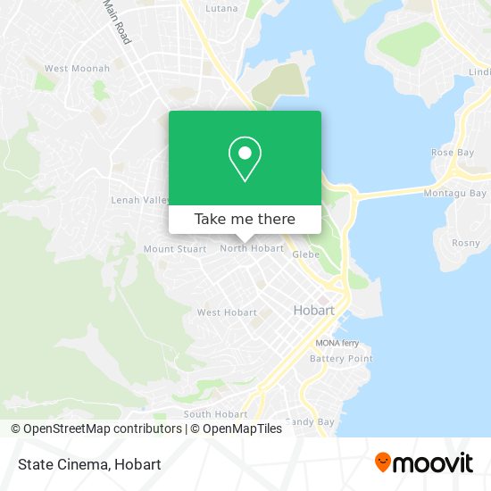 State Cinema map