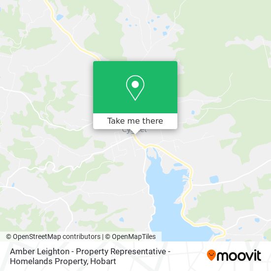 Mapa Amber Leighton - Property Representative - Homelands Property