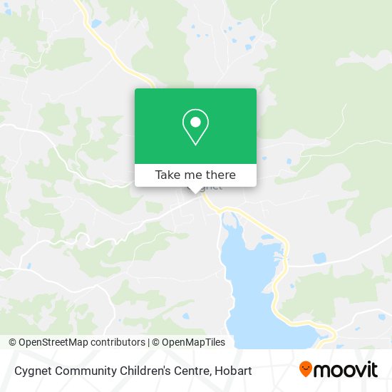 Cygnet Community Children's Centre map