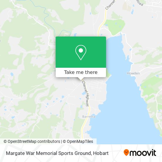 Margate War Memorial Sports Ground map