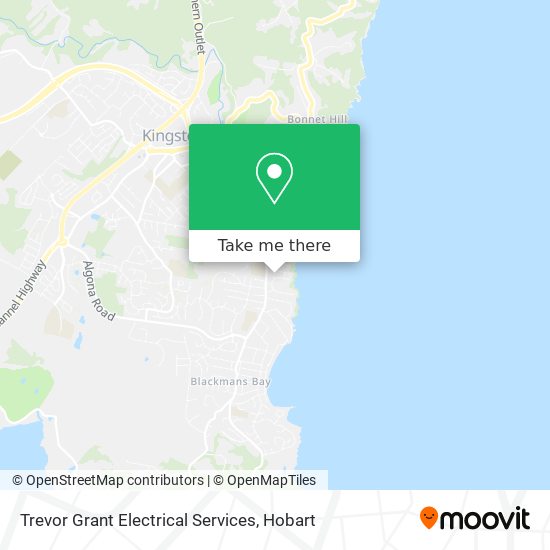 Mapa Trevor Grant Electrical Services