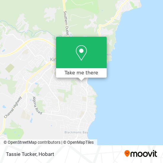 Tassie Tucker map