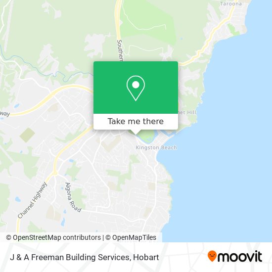J & A Freeman Building Services map