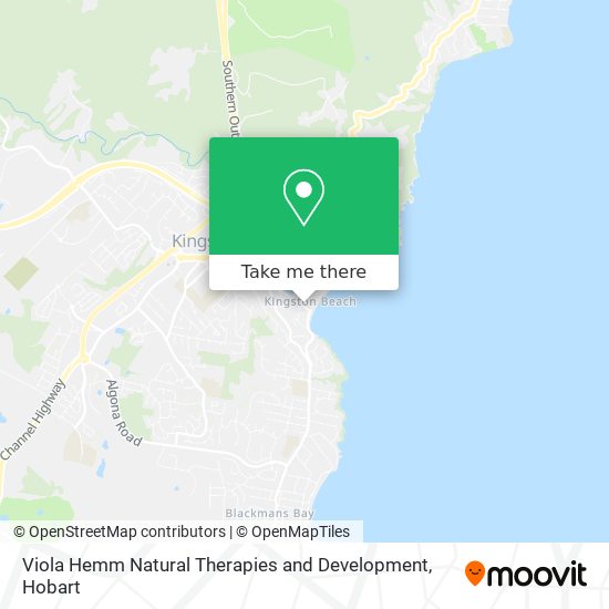 Viola Hemm Natural Therapies and Development map