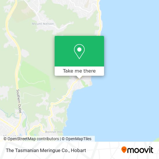 The Tasmanian Meringue Co. map