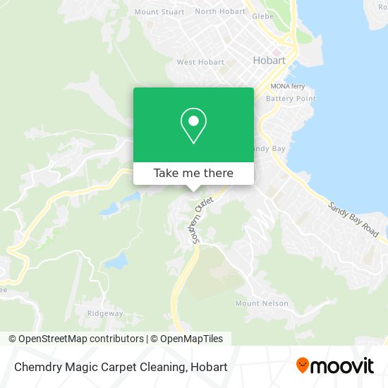 Chemdry Magic Carpet Cleaning map