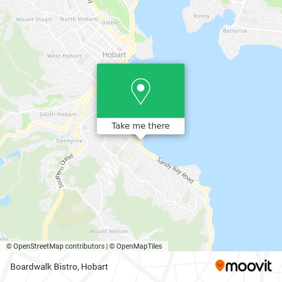 Boardwalk Bistro map