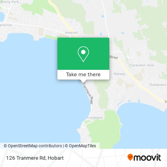 126 Tranmere Rd map