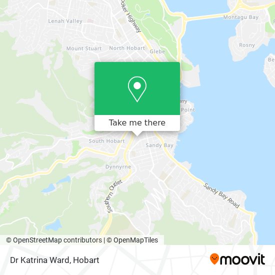 Dr Katrina Ward map