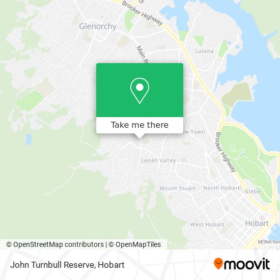 John Turnbull Reserve map