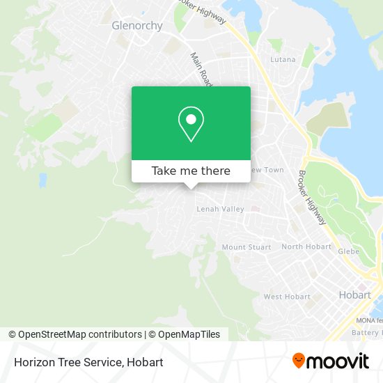 Horizon Tree Service map