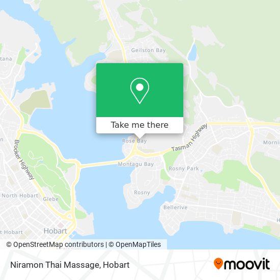 Niramon Thai Massage map