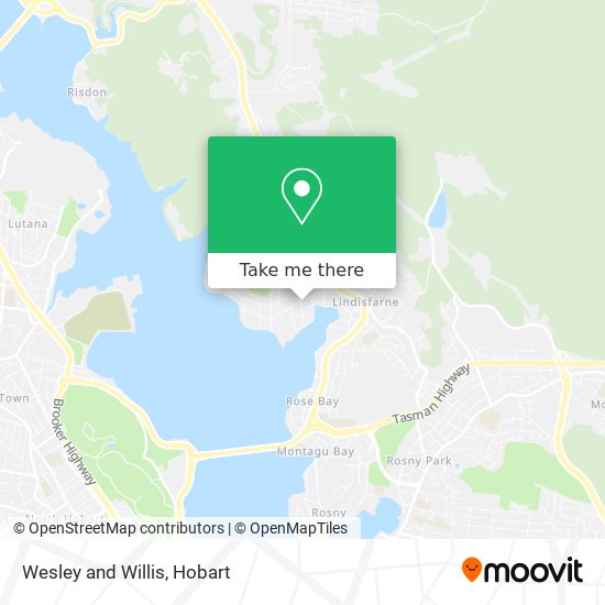 Wesley and Willis map