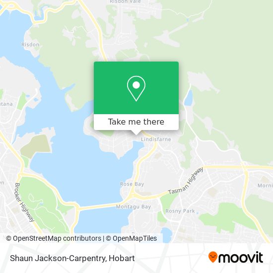 Shaun Jackson-Carpentry map