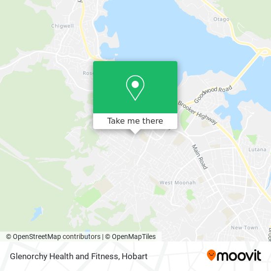 Glenorchy Health and Fitness map