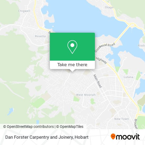Dan Forster Carpentry and Joinery map