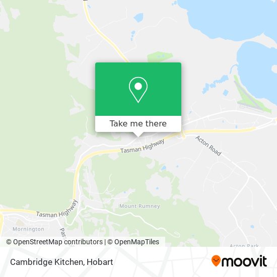 Cambridge Kitchen map