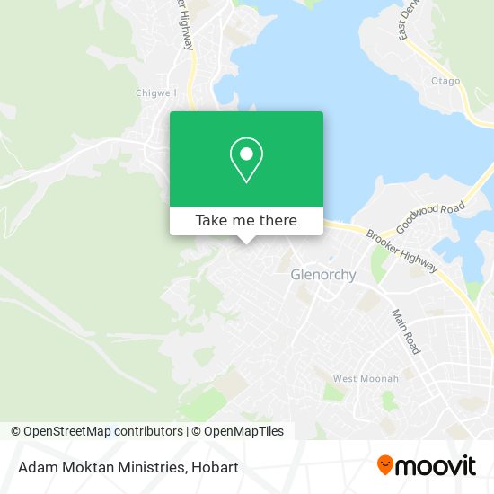 Adam Moktan Ministries map