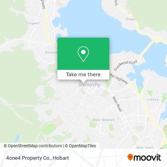 4one4 Property Co. map