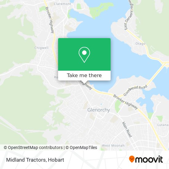 Midland Tractors map