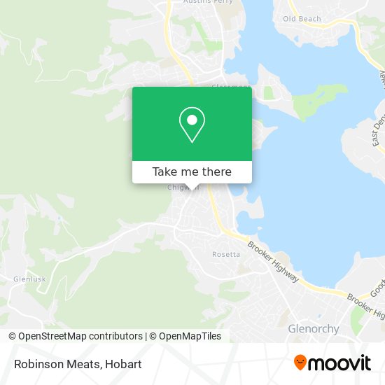 Robinson Meats map