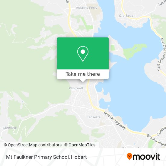 Mapa Mt Faulkner Primary School