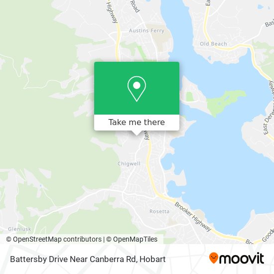 Battersby Drive Near Canberra Rd map