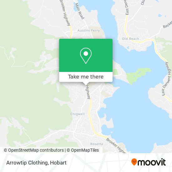 Arrowtip Clothing map