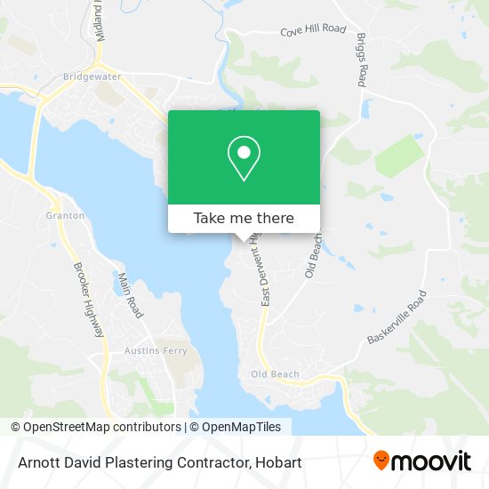 Arnott David Plastering Contractor map
