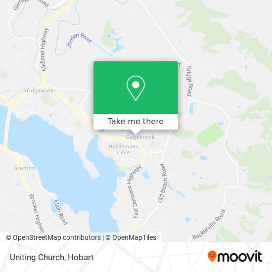 Uniting Church map