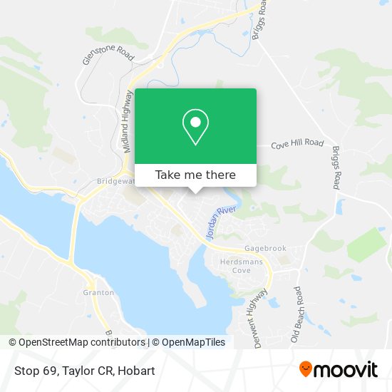 Stop 69, Taylor CR map