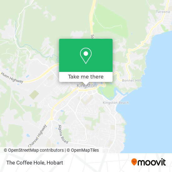The Coffee Hole map