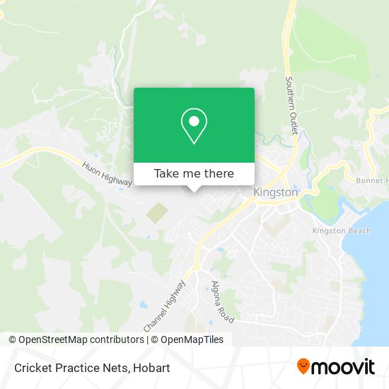 Cricket Practice Nets map