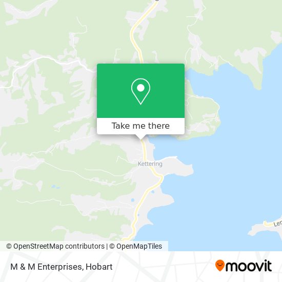 M & M Enterprises map