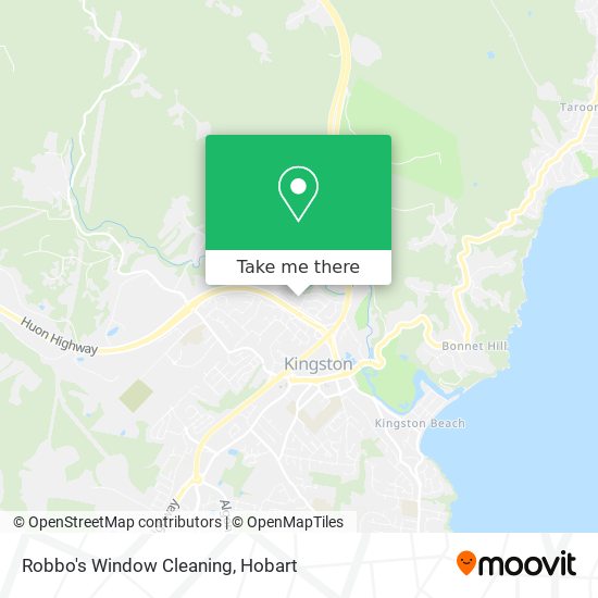 Robbo's Window Cleaning map