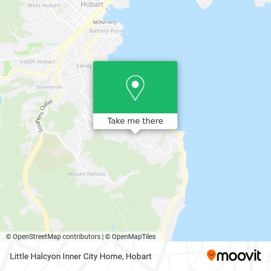 Little Halcyon Inner City Home map