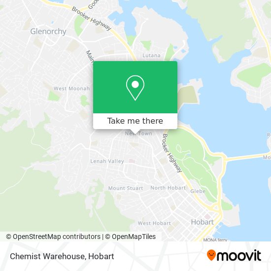 Chemist Warehouse map