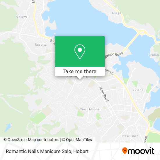 Romantic Nails Manicure Salo map