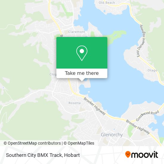 Southern City BMX Track map