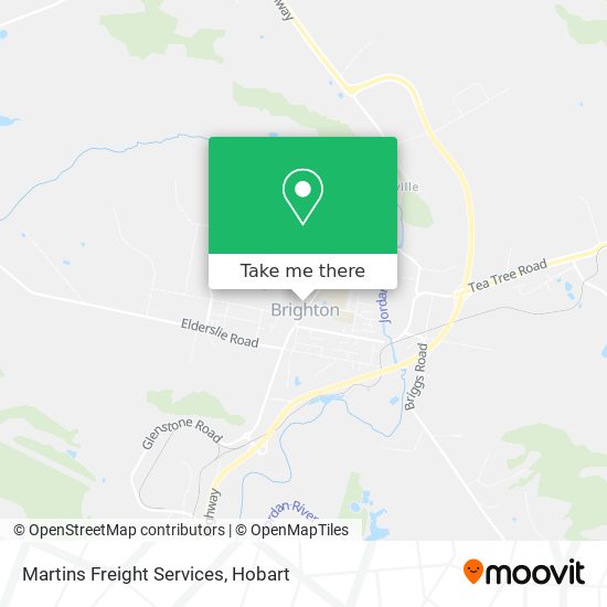 Martins Freight Services map