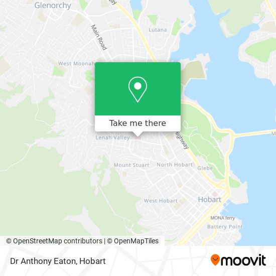 Dr Anthony Eaton map